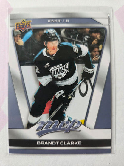 Brandt Clarke Upper Deck MVP Hockey #83 [Los Angeles Kings]