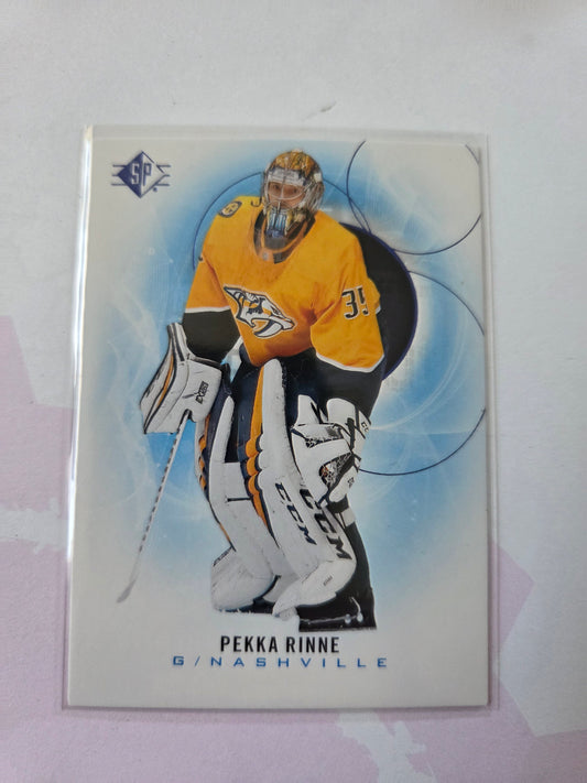 Pekka Rinne Blue SP Hockey #21 [Nashville Predators]
