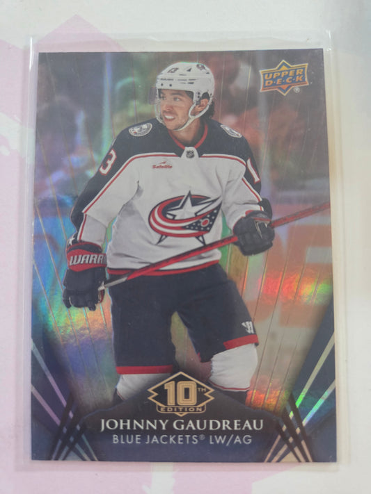 Johnny Gaudreau Upper Deck 10th Edition #48 [Columbus Blue Jackets]
