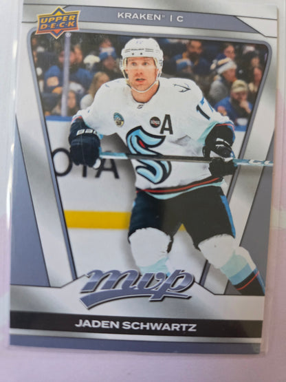 Jaden Schwartz Upper Deck MVP Hockey #97 [Seattle Kraken]