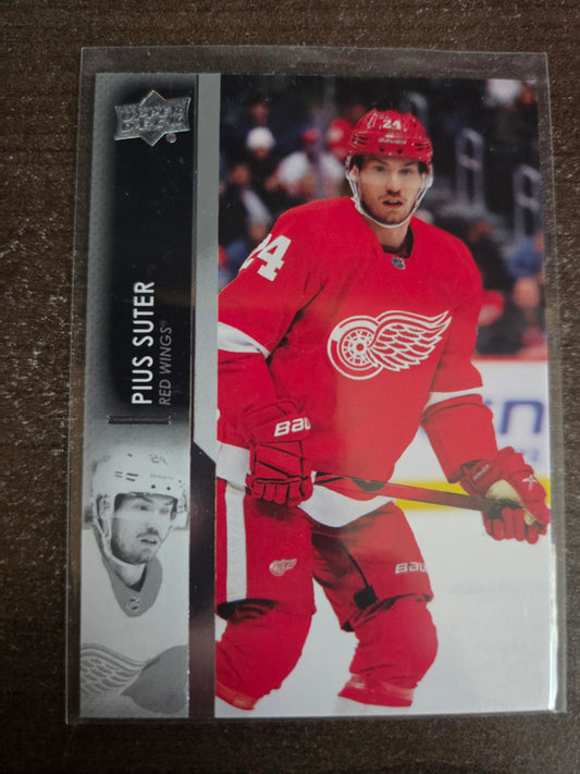 Pius Suter Upper Deck Extended Series #563 [Detroit Red Wings]