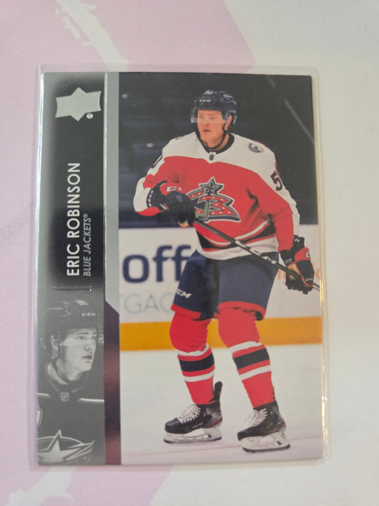 Eric Robinson Upper Deck Series 1 #55 [Columbus Blue Jackets]