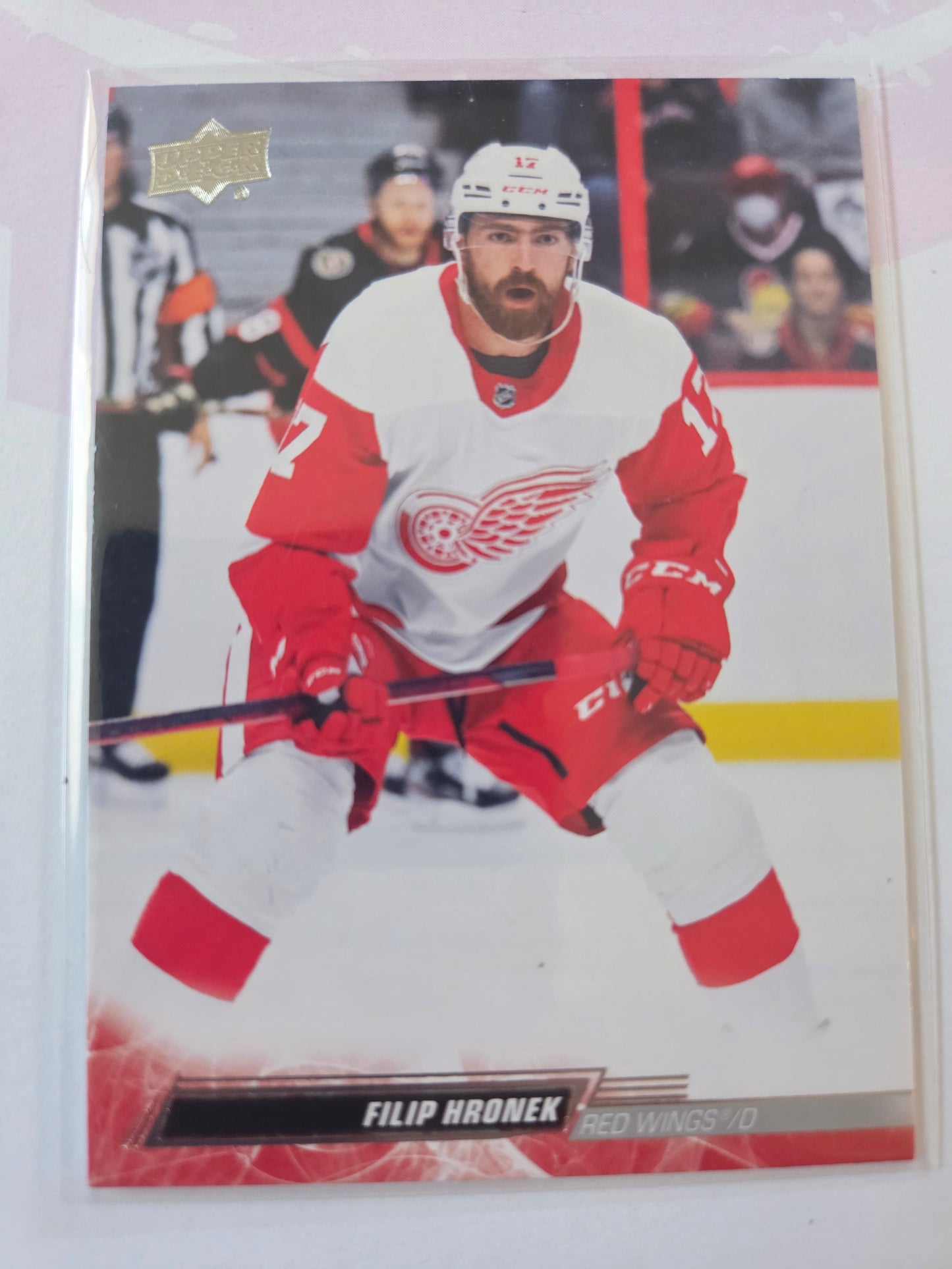 Filip Hronek Upper Deck Series 1 Hockey #63 [Detroit Red Wings]