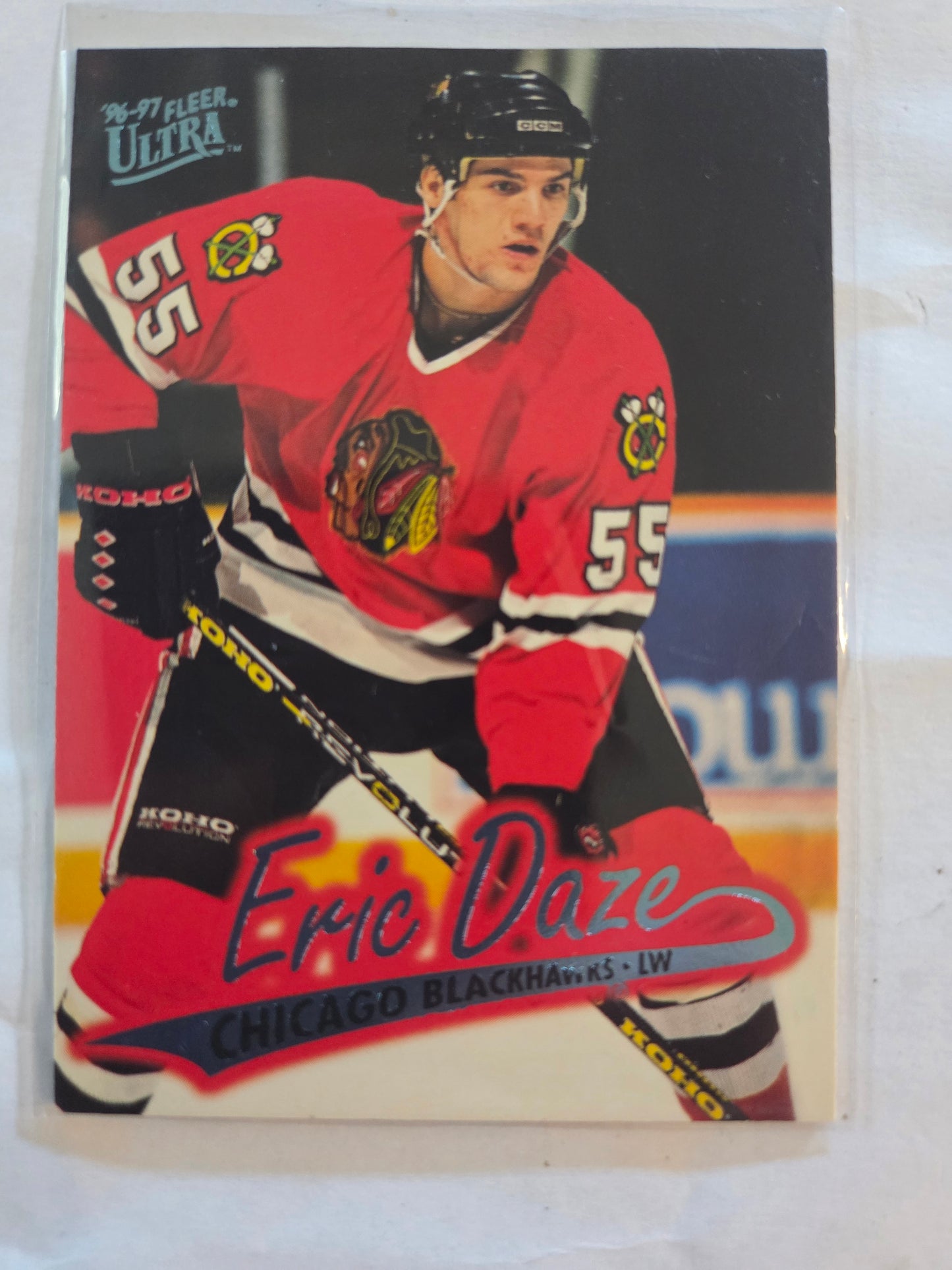 Eric Daze 96-97 Fleer Ultra #31 [Chicago Blackhawks]