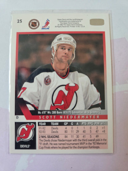 Scott Neidermayer 93/94 Upper Deck #25 [New Jersey Devils]