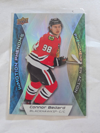 Connor Bedard Upper Deck Inmotion Phenoms [Chicago Blackhawks]