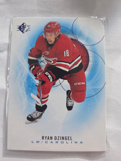 Ryan Dzingel Blue SP Hockey #73 [Carolina Hurricanes]