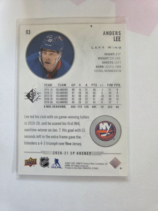 Anders Lee SP Hockey #93 [New York Islanders]