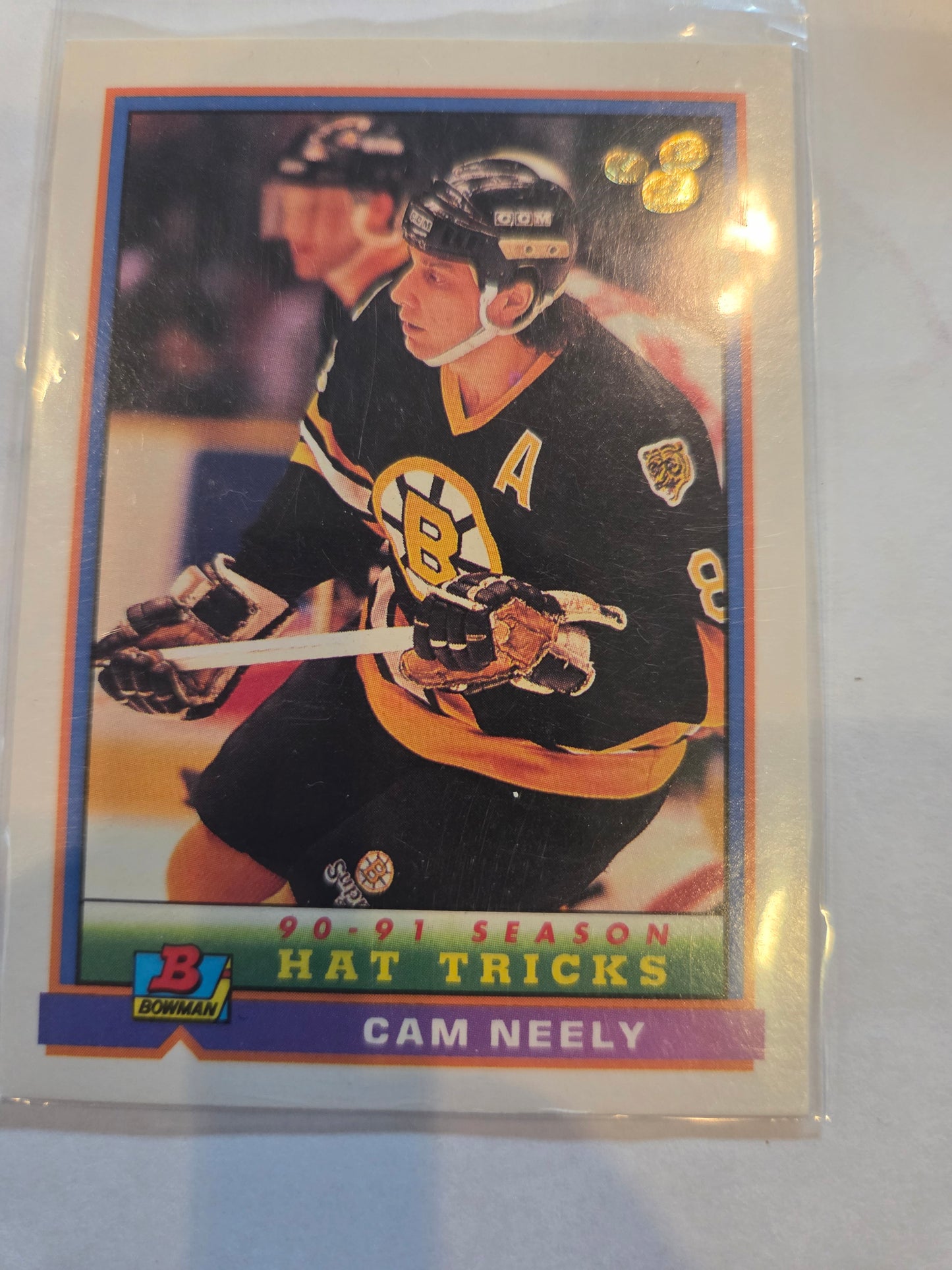 Cam Neely Bowman Hat Tricks #348 [Boston Bruins]
