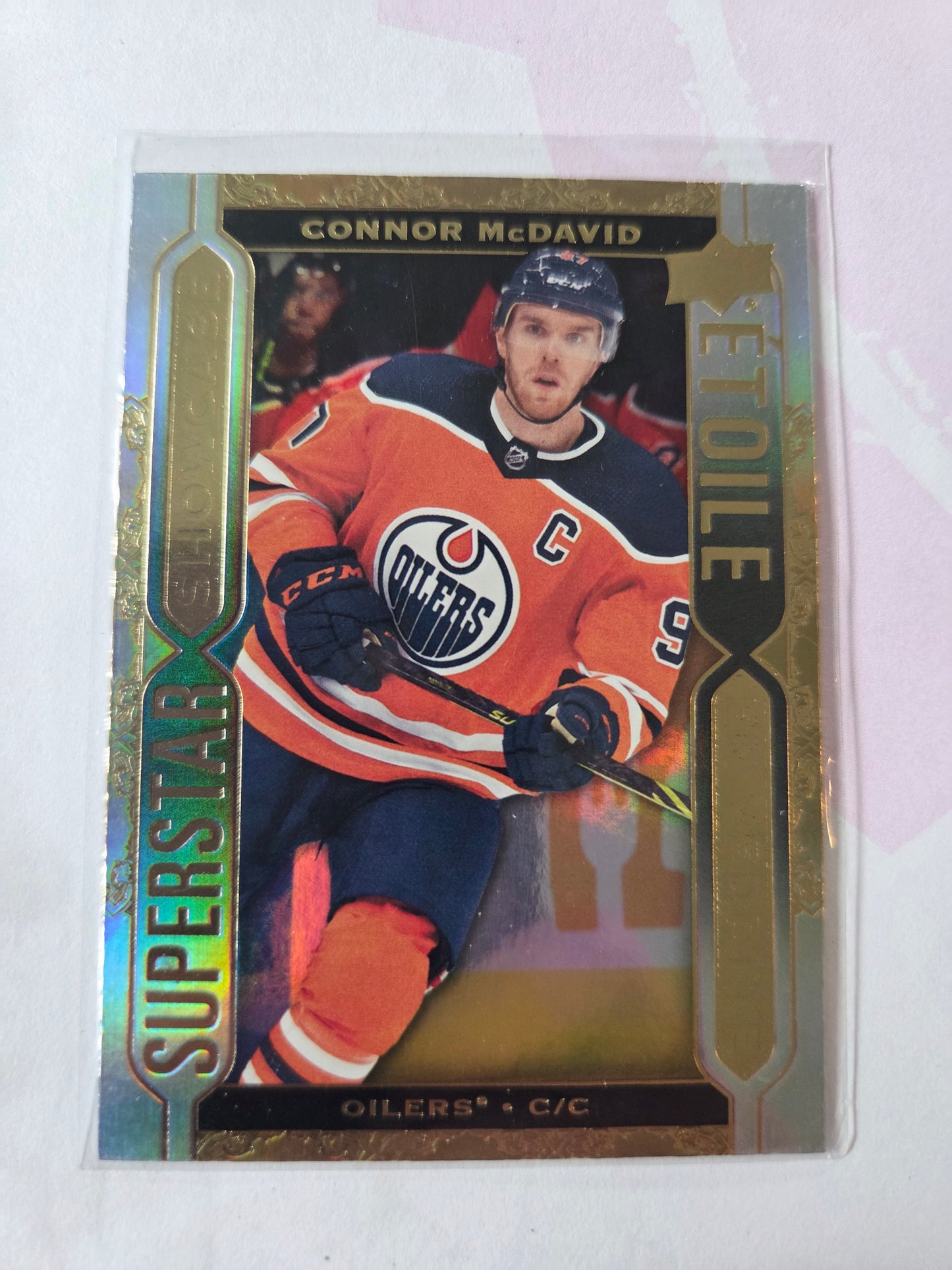 Connor McDavid Upper Deck Superstar Showcase [Edmonton Oilers]