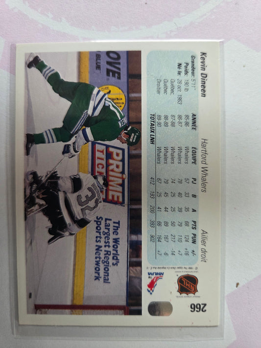 Kevin Dineen 90/91 Upper Deck #266 [Hartford Whalers]