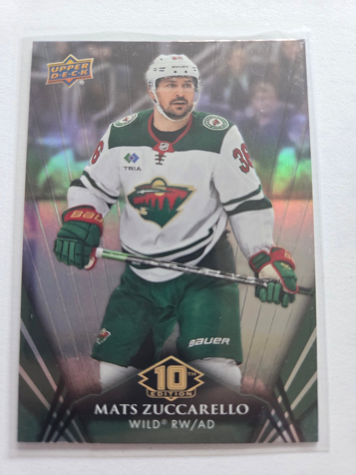 Mats Zuccarello Upper Deck 10th Edition #57 [Minnesota Wild]
