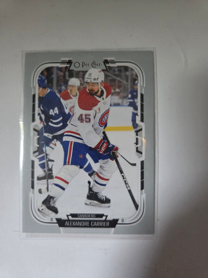 Alexandre Carrier O-Pee-Chee Hockey #313 [Montreal Canadians]