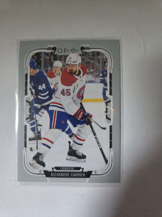 Alexandre Carrier O-Pee-Chee Hockey #313 [Montreal Canadians]