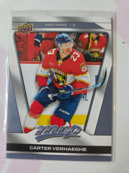Carter Verhaeghe Upper Deck MVP Hockey #13 [Florida Panthers]