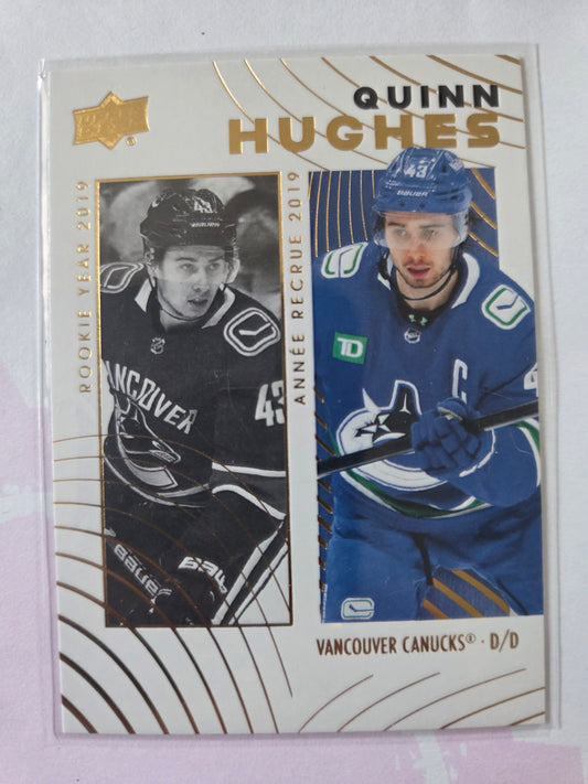 Quinn Hughes Tim Hortons Upper Deck #75 [Vancouver Canucks]
