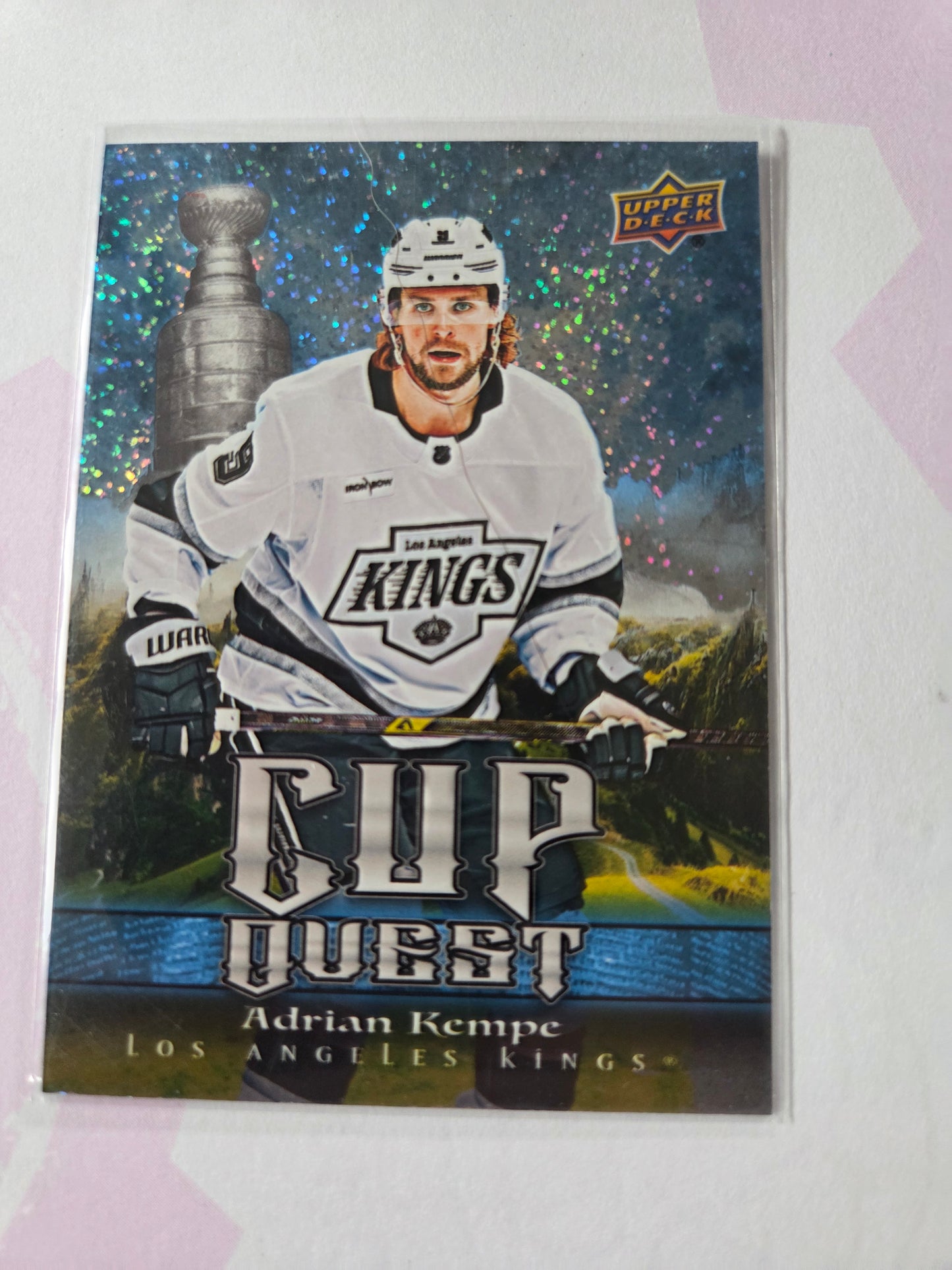 Adrian Kempe Speckle Upper Deck Series 1 [Los Angeles Kings]