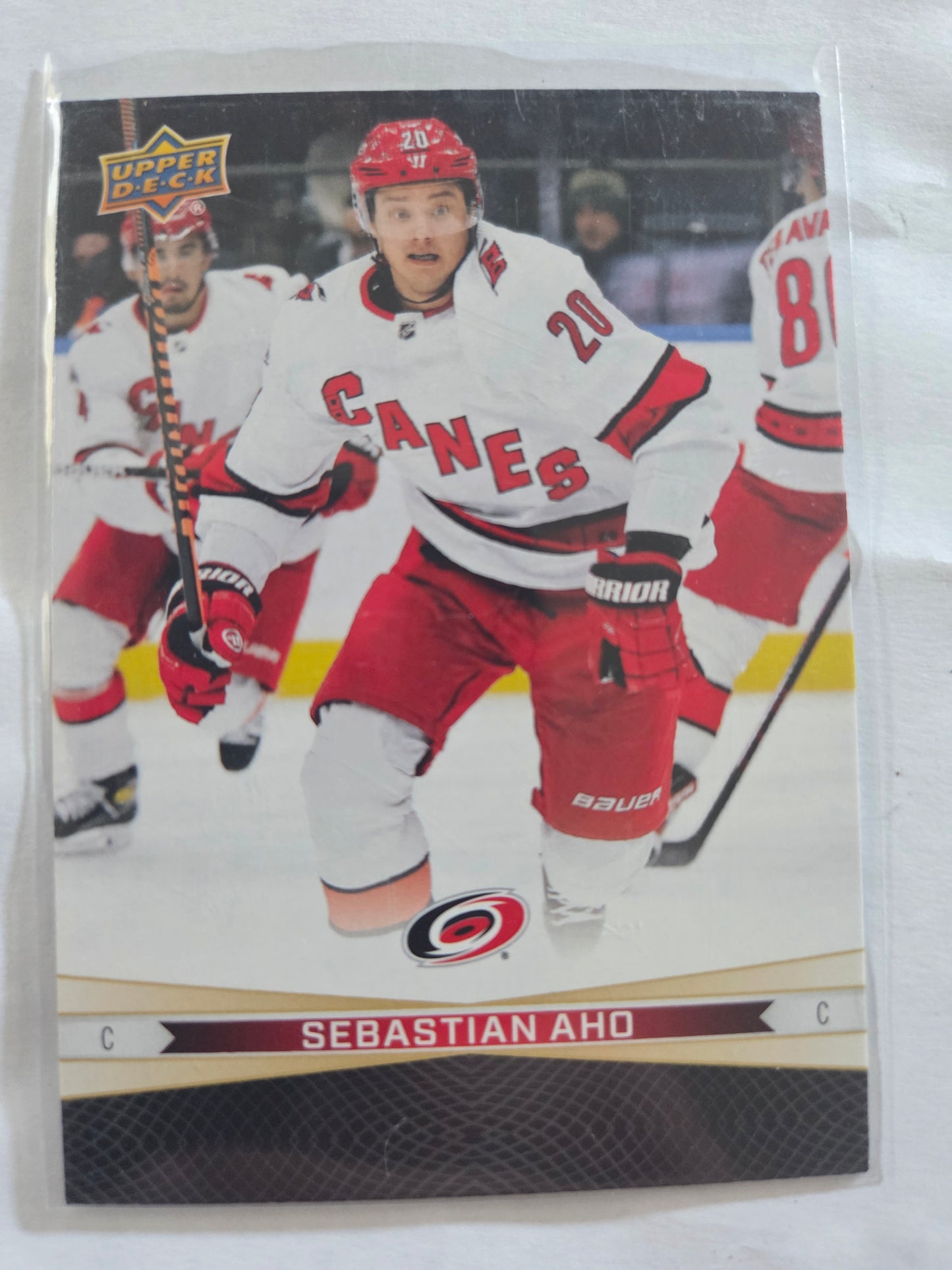 Seth Jarvis/Sebastian Aho Upper Deck Tim Hortons #22 [Carolina Hurricanes]