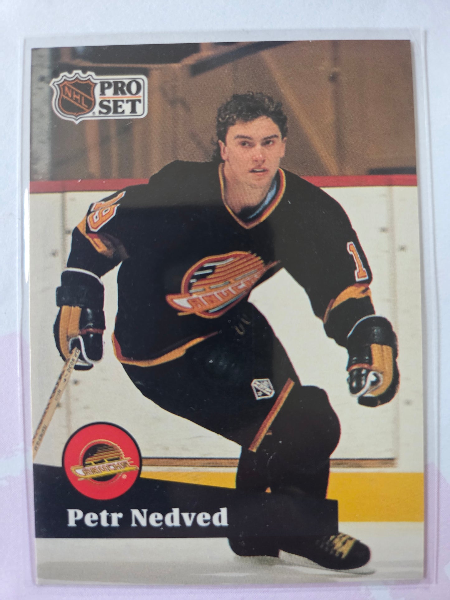 Petr Nedved French NHL Pro Set #235 [Vancouver Canucks]