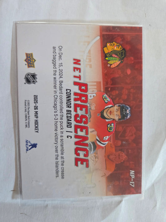Connor Bedard Upper Deck MVP Hockey [Chicago Blackhawks]