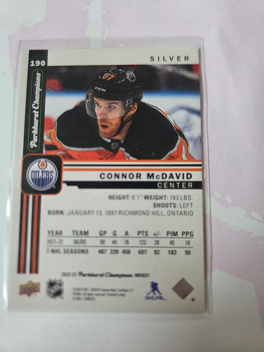 Connor McDavid Silver Parkhurst Champions Veteran #190 [Edmonton Oilers]