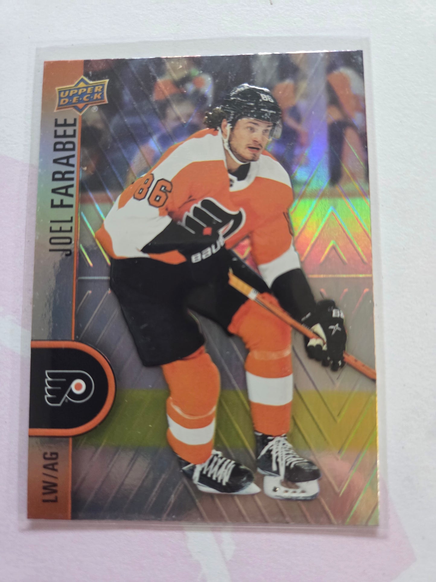 Joel Farabee Upper Deck Tim Hortons #80 [Philadelphia Flyers]