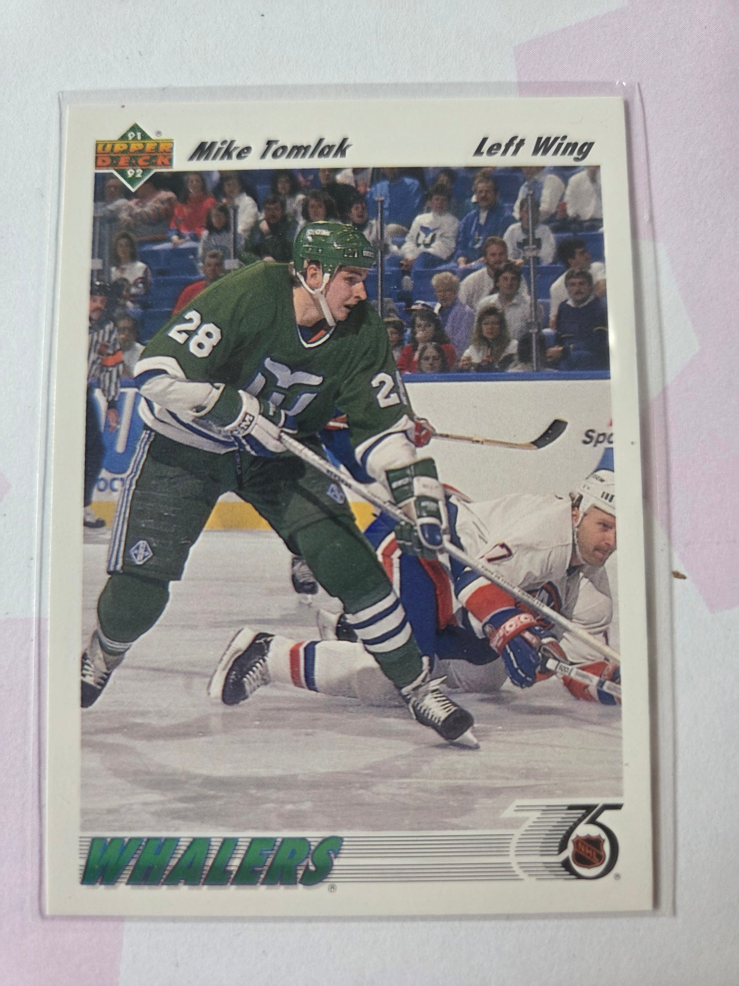 Mike Tomlak 91/92 Upper Deck #310 [Hartford Whalers]