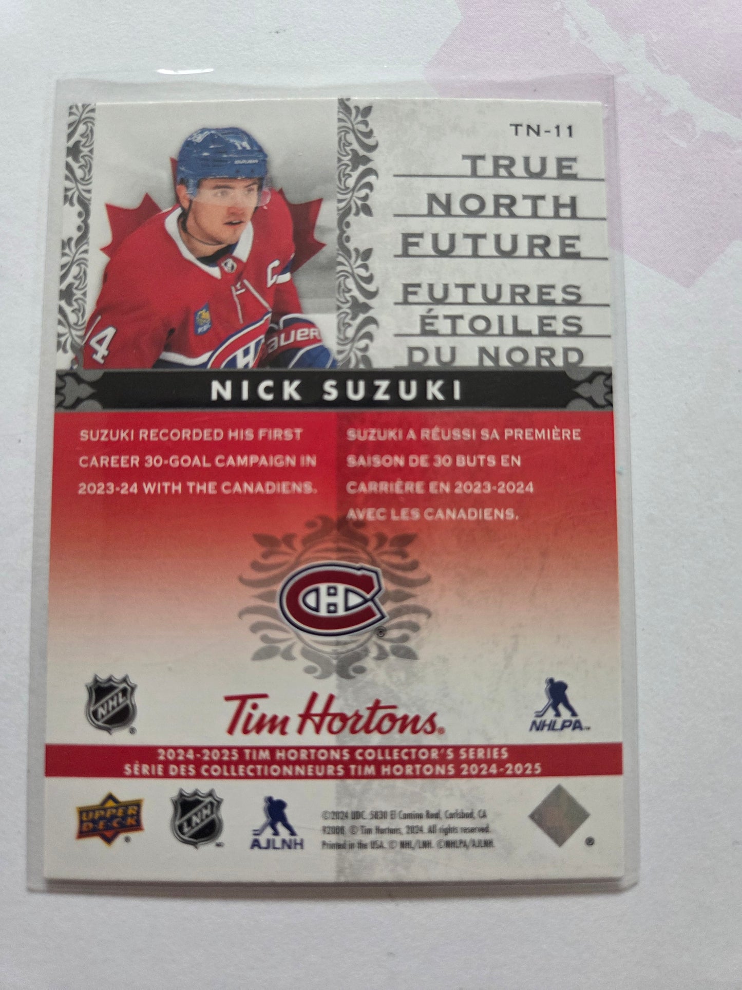 Nick Suzuki Upper Deck True North Future [Montreal Canadians]
