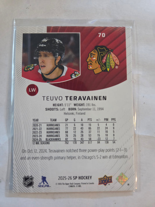 Teuvo Teravainen SP Hockey #70 [Chicago Blackhawks]