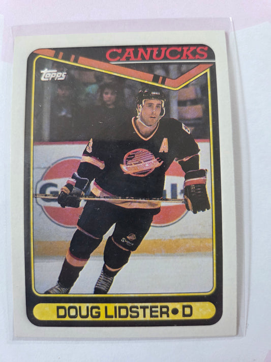 Doug Lidster NHL Topps #207 [Vancouver Canucks]
