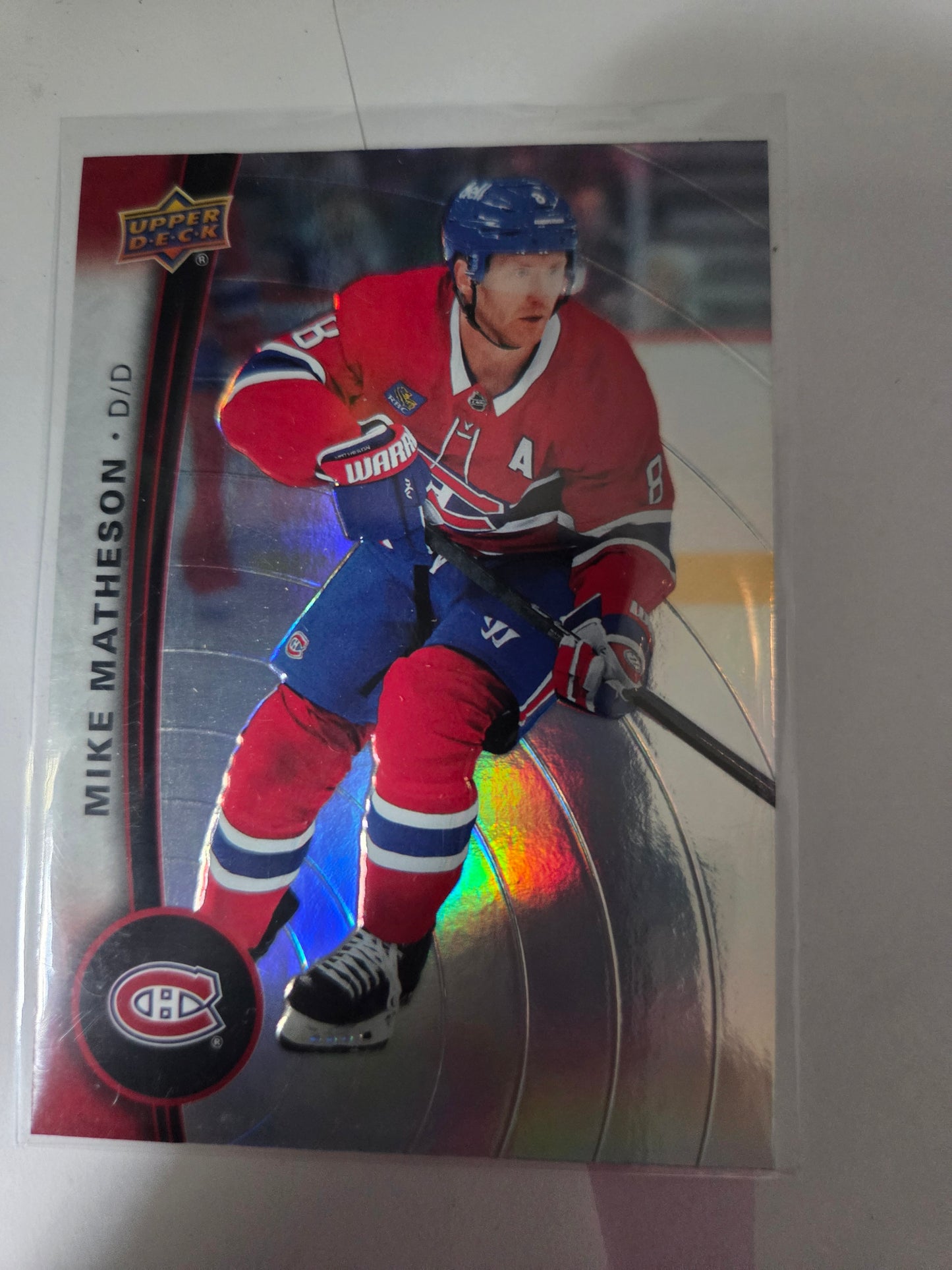 Mike Matheson Upper Deck Tim Hortons #105 [Montreal Canadians]