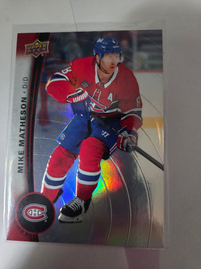Mike Matheson Upper Deck Tim Hortons #105 [Montreal Canadians]