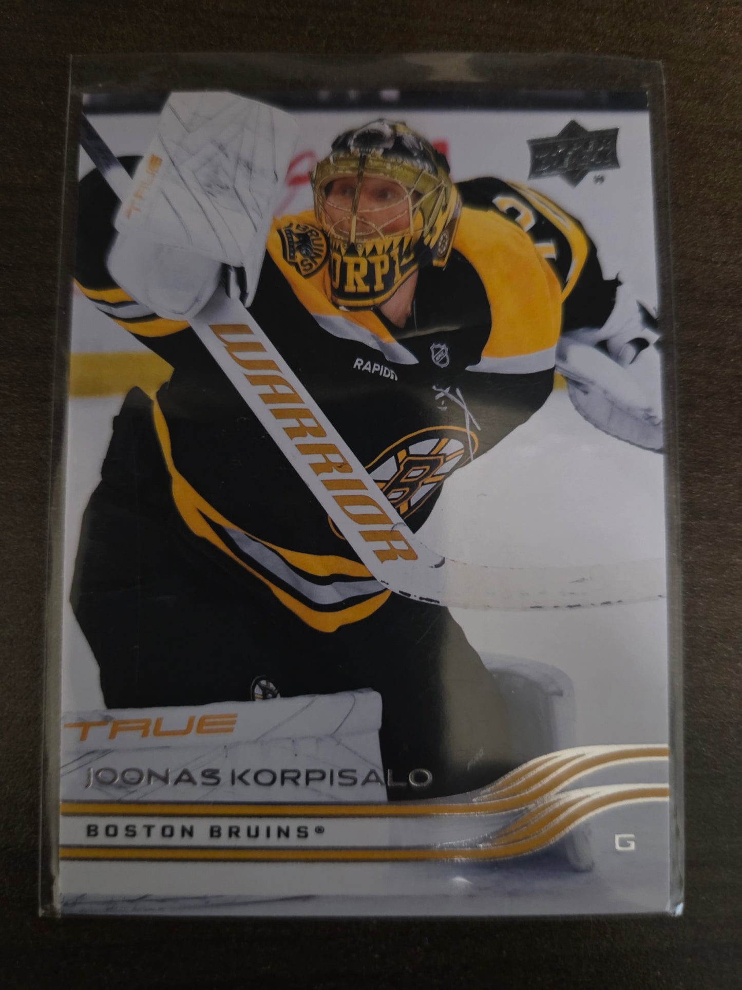 Joonas Korpisalo Upper Deck Series 1 #9 [Boston Bruins]