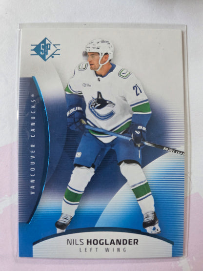 Nils Hoglander Blue SP Hockey #57 [Vancouver Canucks]