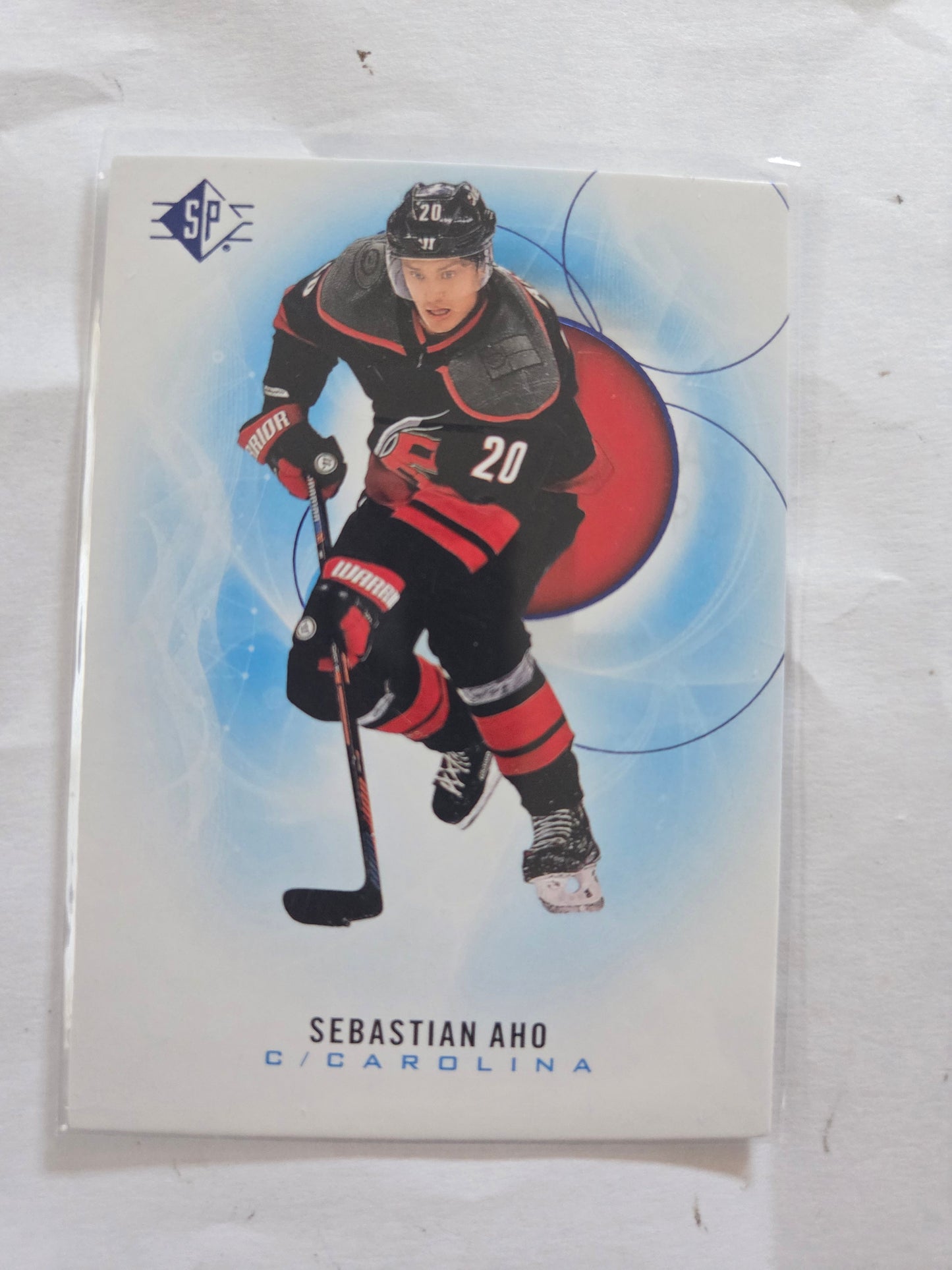 Sebastian Aho Blue SP Hockey #29 [Carolina Hurricanes]