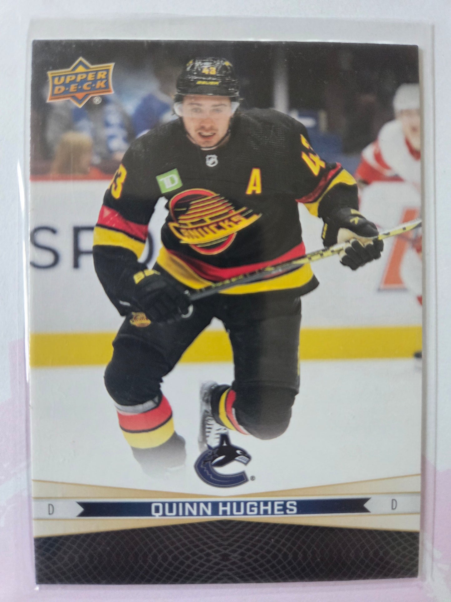 Quinn Hughes/J.T. Miller Tim Hortons Upper Deck #48 [Vancouver Canucks]