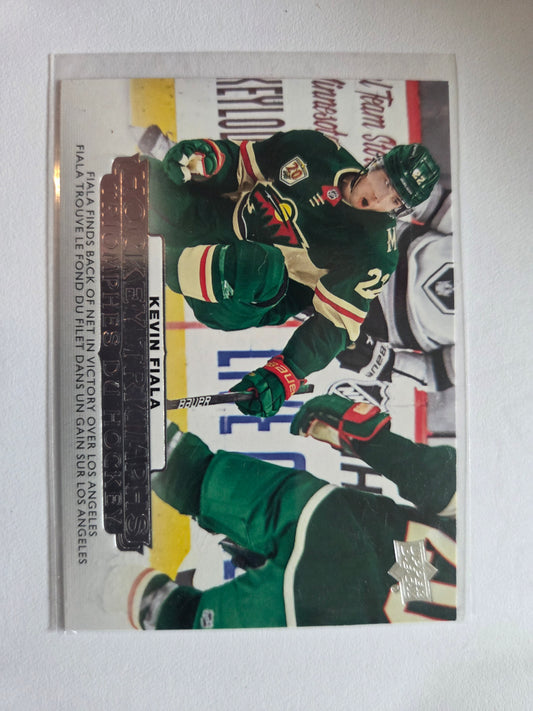 Kevin Fiala Upper Deck Hockey Triumphs [Minnesota Wild]