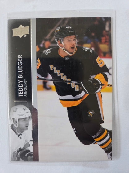 Teddy Blueger Upper Deck Extended Series #617 [Pittsburgh Penguins]