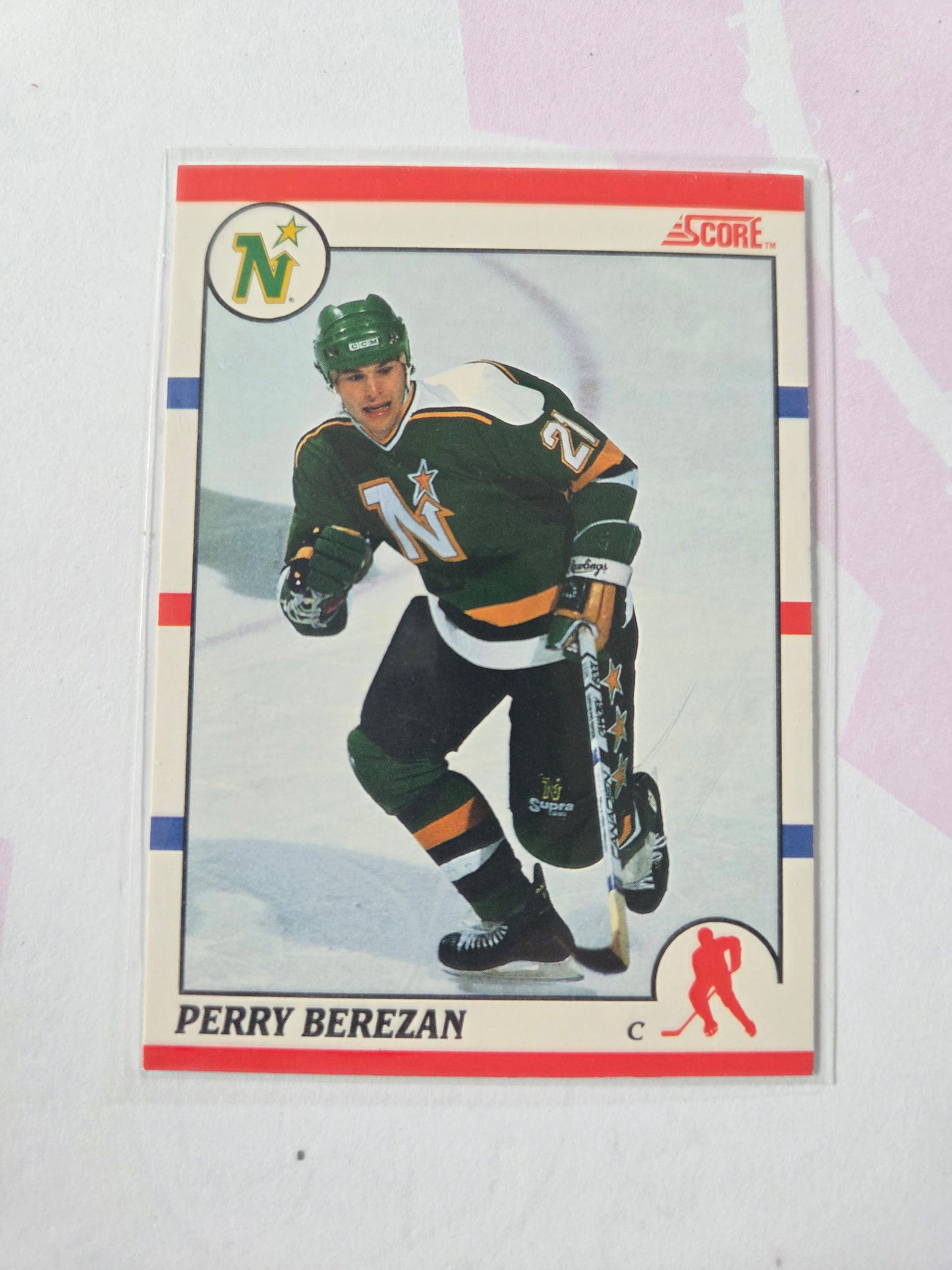 Perry Berezan NHL Score #379 [Minnesota North Stars]