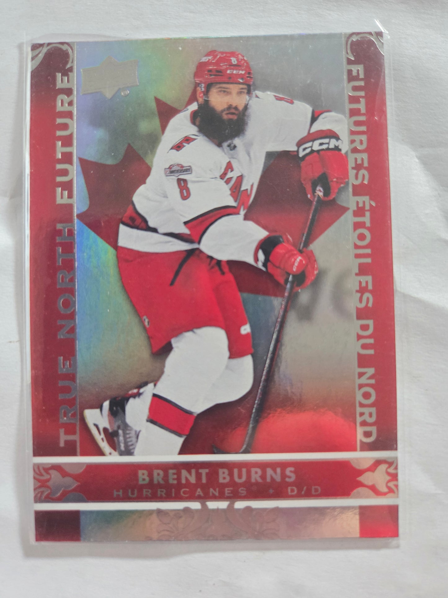 Brent Burns Upper Deck True North Future [Carolina Hurricanes]