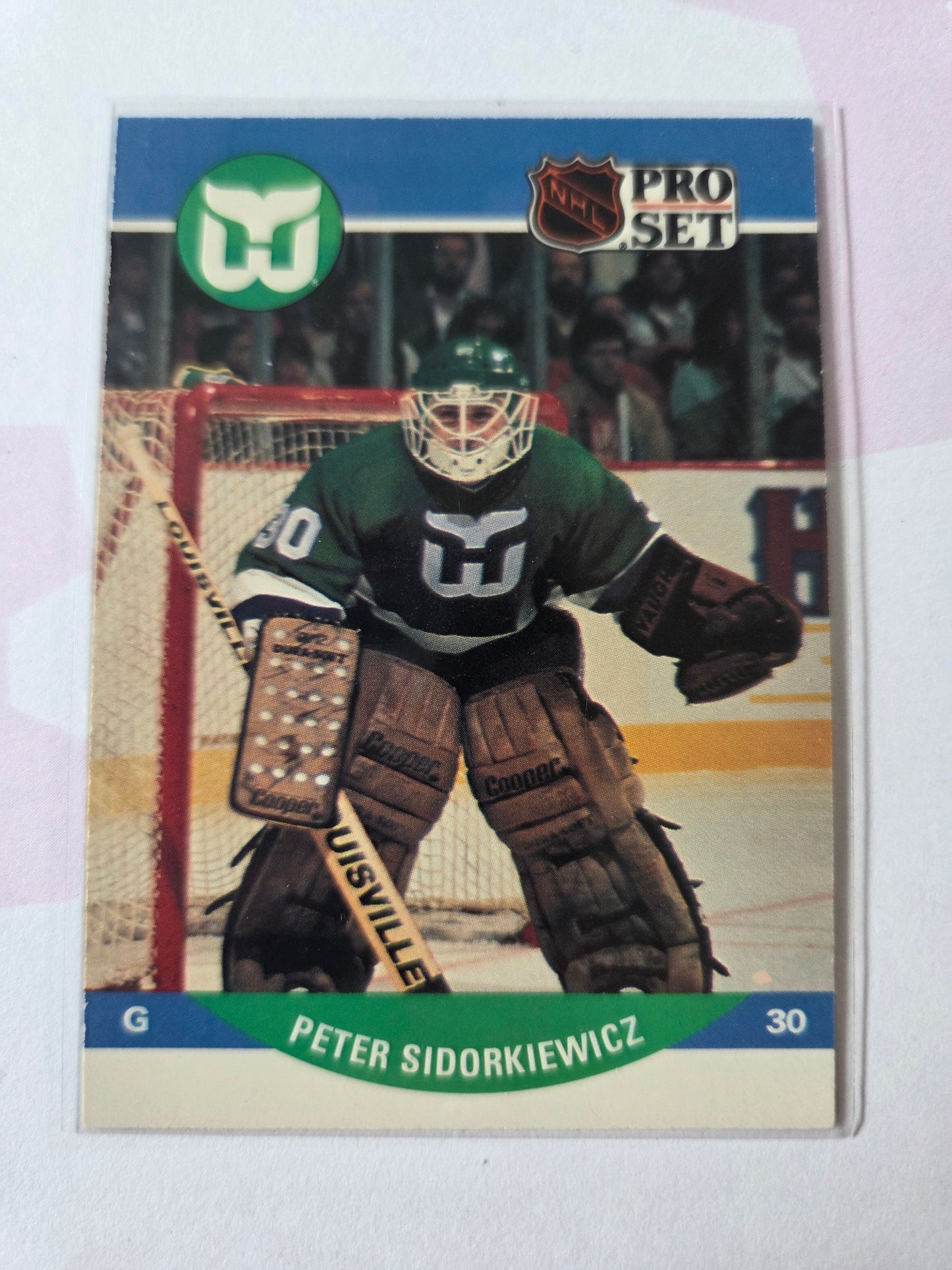 Peter Sidorkiewics NHL Pro Set #451 [Hartford Whalers]