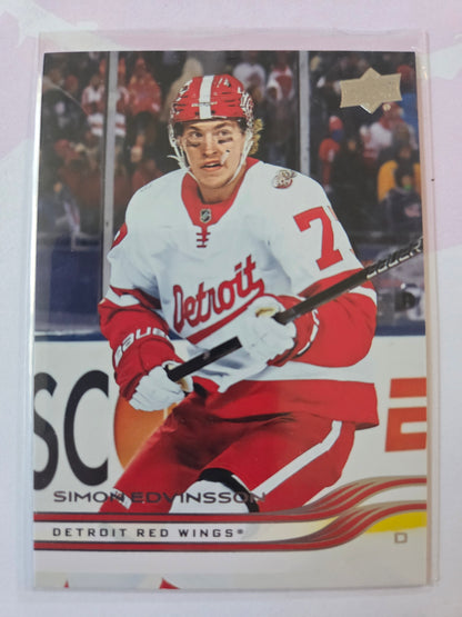 Simon Edvinsson Upper Deck Series 2 #307 [Detroit Red Wings]