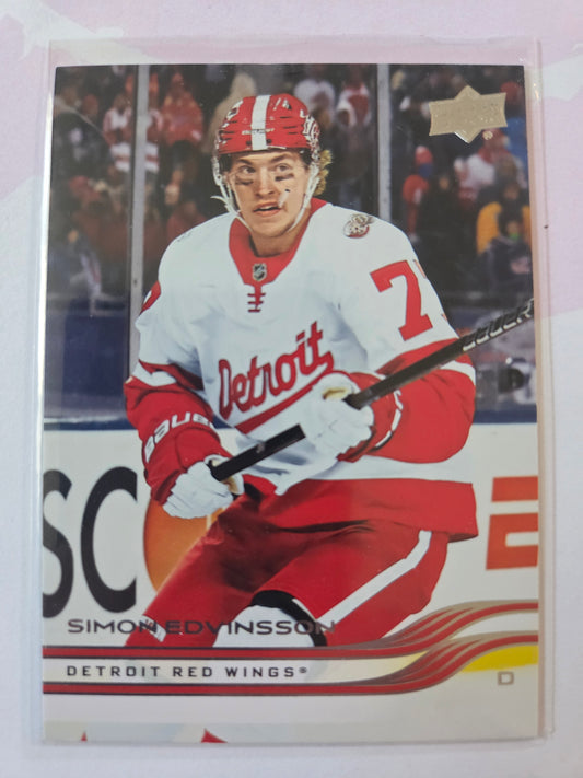 Simon Edvinsson Upper Deck Series 2 #307 [Detroit Red Wings]