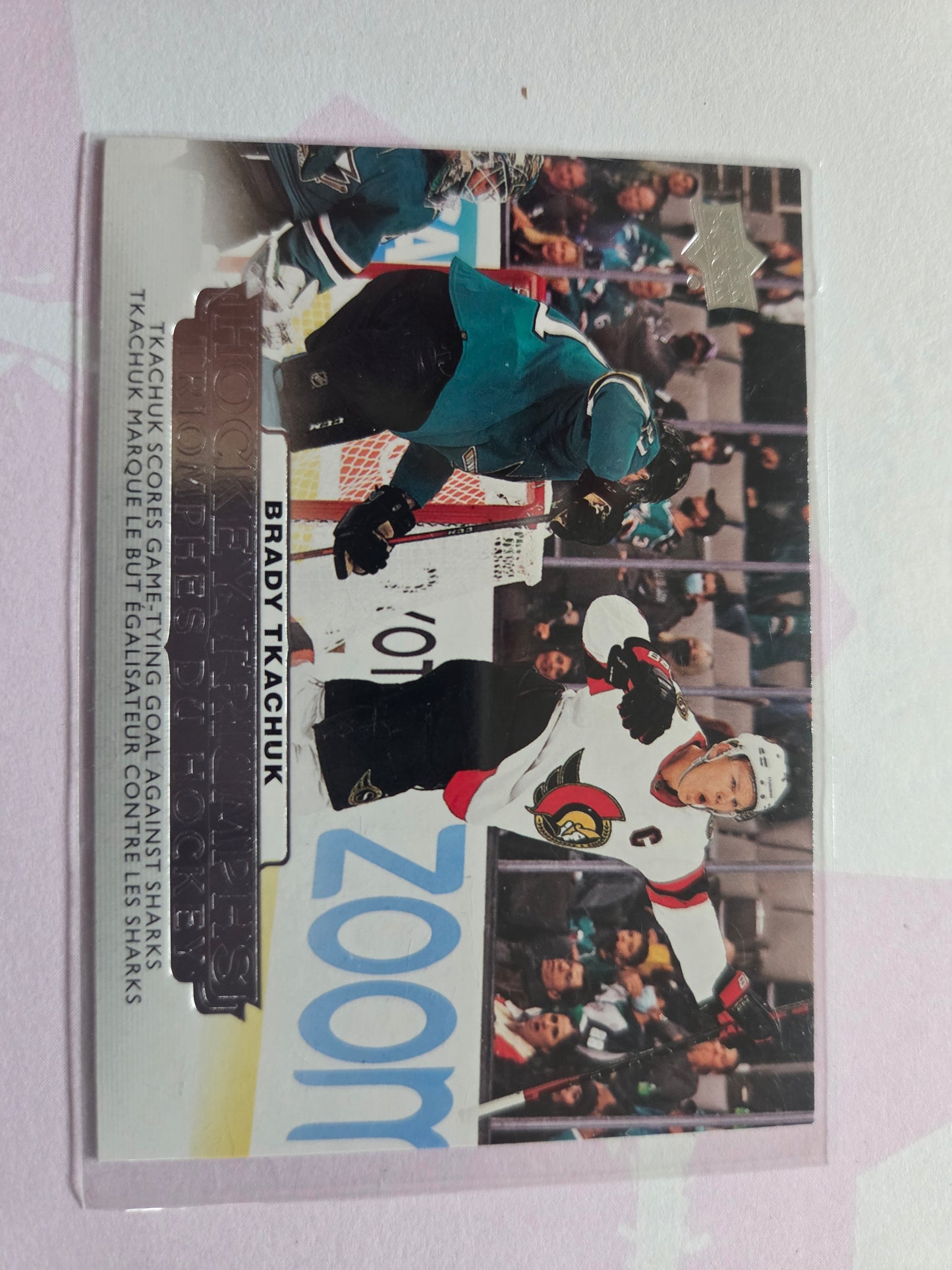 Brady Tkachuk Upper Deck Hockey Triumphs [Ottawa Senators]