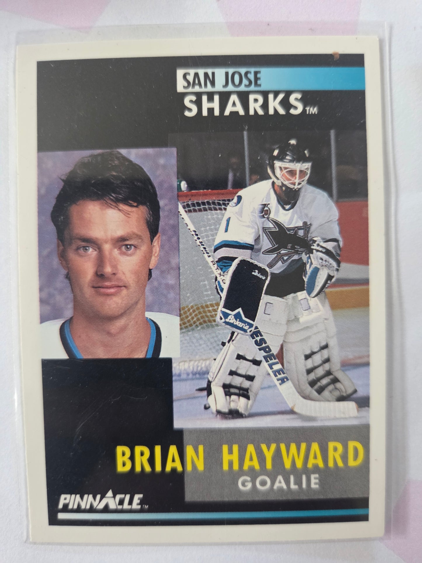 Brian Hayward Pinnacle Hockey #83 [San Jose Sharks]