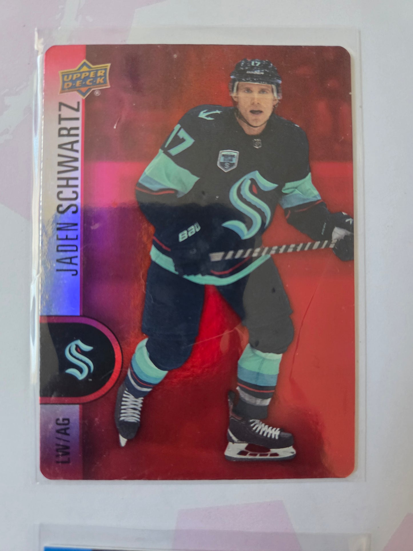 Jaden Schwartz Tim Hortons Upper Deck [Seattle Kraken]