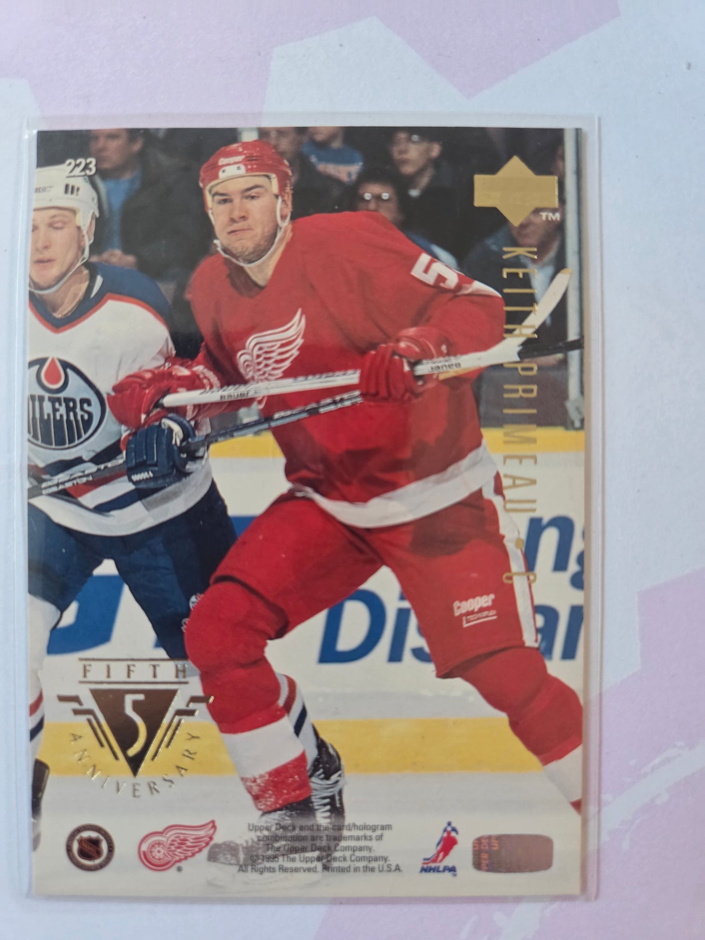 Keith Primeau 90/91 Upper Deck Number 1 Draft #223 [Detroit Red Wings]