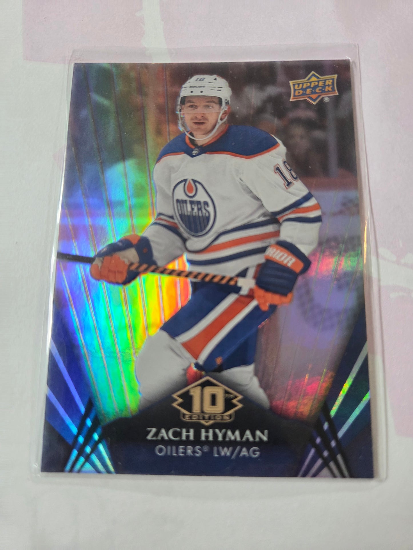 Zach Hyman Upper Deck 10th Edition #52 [Edmonton Oilers]