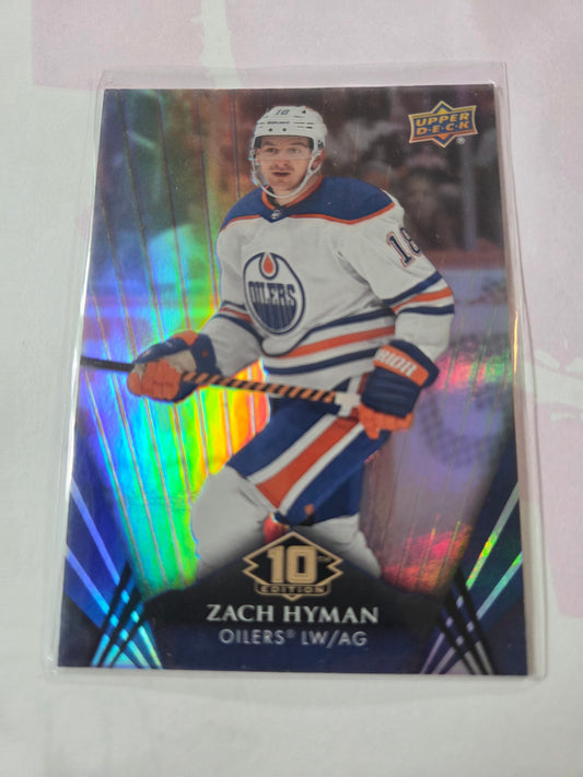 Zach Hyman Upper Deck 10th Edition #52 [Edmonton Oilers]
