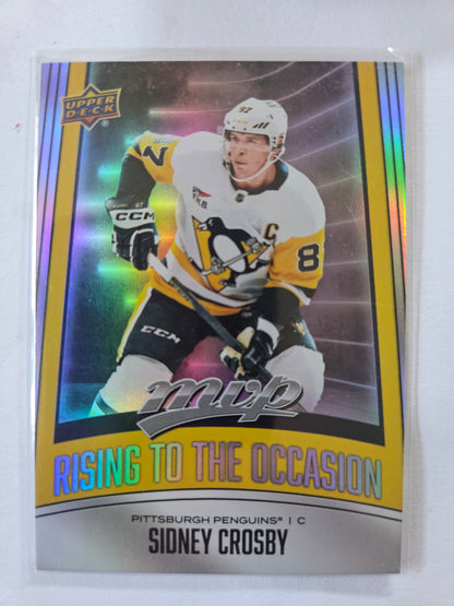 Sidney Crosby Upper Deck MVP Hockey Rising to the Occasion [Pittsburgh Penguins]